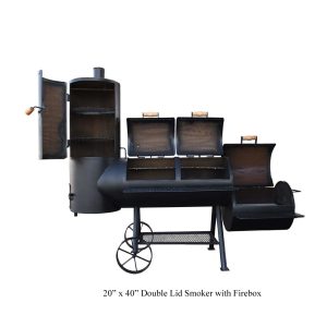 Double Lid Smoker