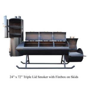 Triple Lid Smoker