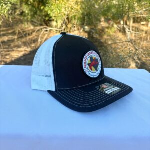 Black/White RICHARDSON 112 TRUCKER HAT