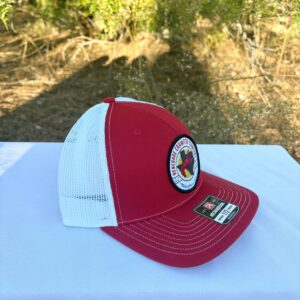 Red/White RICHARDSON 112 TRUCKER HAT